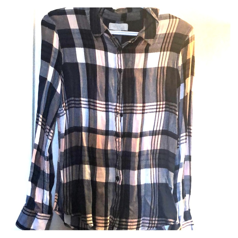 Cute plaid button down